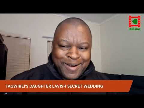 WATCH LIVE: Kuda Tagwirei's daughter in Lavish secret wedding