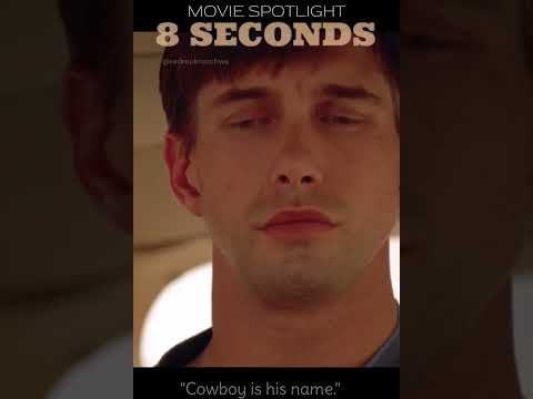 Movie Spotlight - 8 SECONDS - Poem clip "Cowboy was his name" #shorts