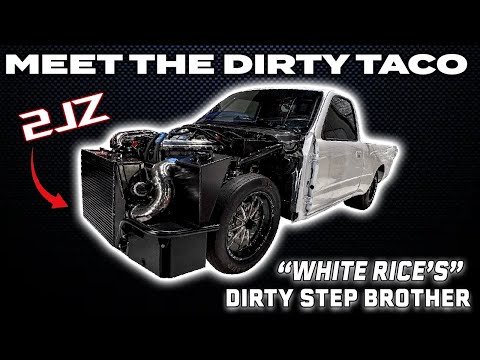 I BRING YOU THE "DIRTY TACO" TOYOTA TACOMA 2JZ FULL RACE TRUCK