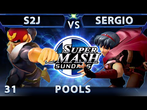 SSS 31 - Sergio (Marth) Vs. S2J (Falcon) SSBM - Pool B1 - Smash Melee