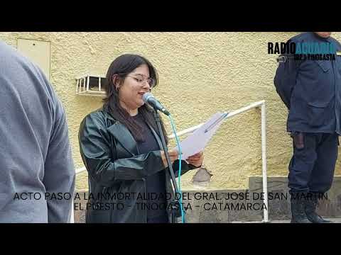 ACTO PASO A LA INMORTALIDAD DEL GRAL. JOSÉ DE SAN MARTÍN 17082026