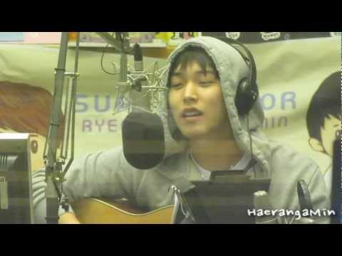 [Fancam] 120410 Sukira Sungmin - Live at Sukira (자유인♬)
