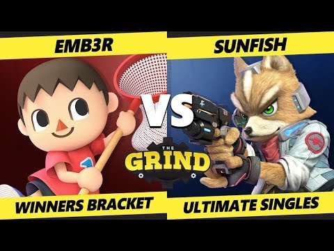 The Grind 121 Online Winners Round 2 - Emb3r (Villager) Vs. Sunfish (Fox, Rosalina) Smash Ultimate -