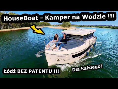 Płyniemy HouseBoatem za 1 000 000 zł !!! - Jak Wygląda w Środku? *Trzy sypialnie na Pokładzie (#823)