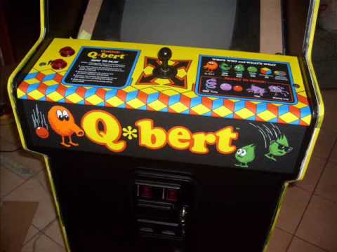 Q*BERT @!#?@!  - (1982) Gottlieb Cab Restoration - By Scr33n