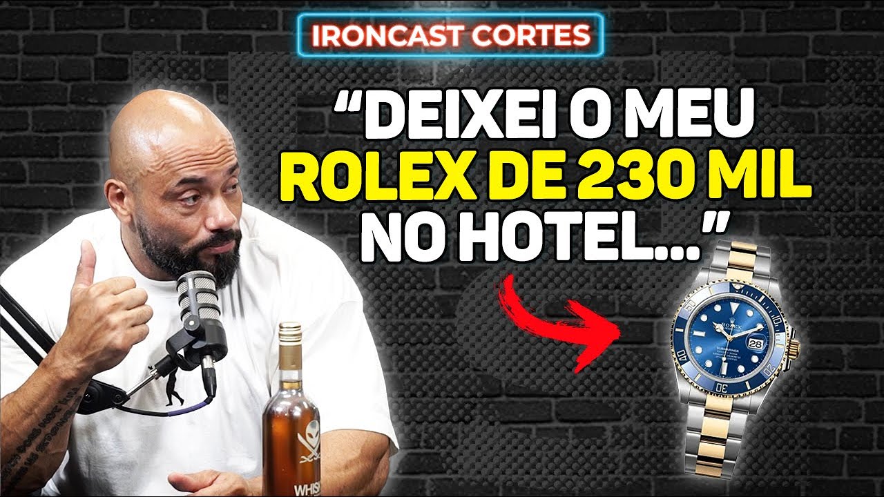 BALESTRIN ESQUECEU O SEU ROLEX EM BALNEÁRIO – IRONCAST CORTES