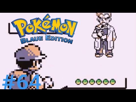 Pokémon Blau Part 64: Kampf gegen Professor Eich und diverse Glitchtrainer