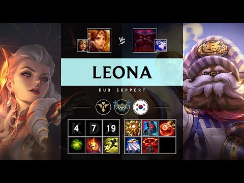 Leona Support vs Ornn - KR Challenger Patch 25.13
