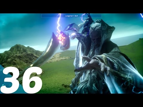 FINAL FANTASY XV - Gameplay Walkthrough Part 36 - Yojimbo, Medusa Boss & Ramuh Summon 2 l PS4 Pro