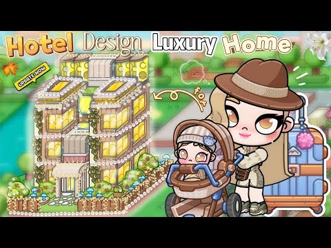 Full story | AVATAR DRAMA #avatarworld | Hotel Room Design (Aesthetic Design ideas) Mother & child 