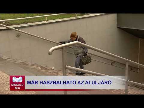 Miskolc Ma 2023. 12. 11.: elkészült a Búza téri aluljáró