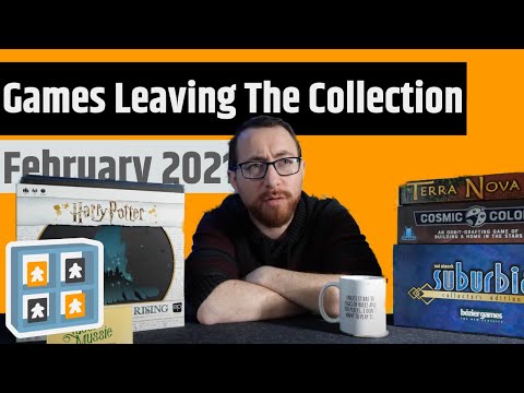 Games Leaving My Collection: February 2021 Update