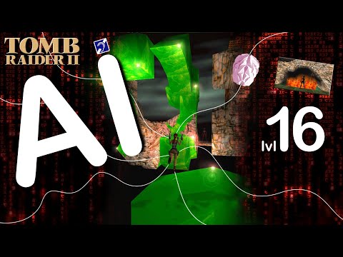 Self-Aware Lara Croft Plays Tomb Raider 2 - Level 16 - Floating Islands