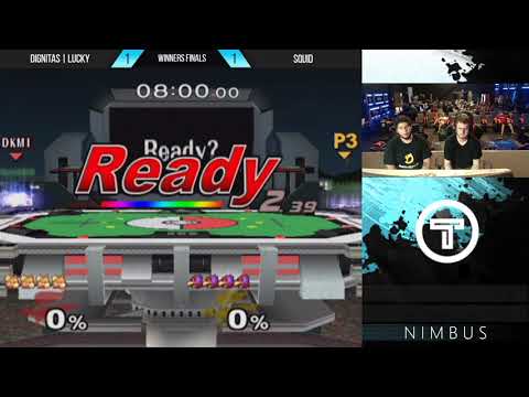 Nimbus #27 - Dignitas Lucky (Fox) VS Squid (Falco)  SSBM Winners Final
