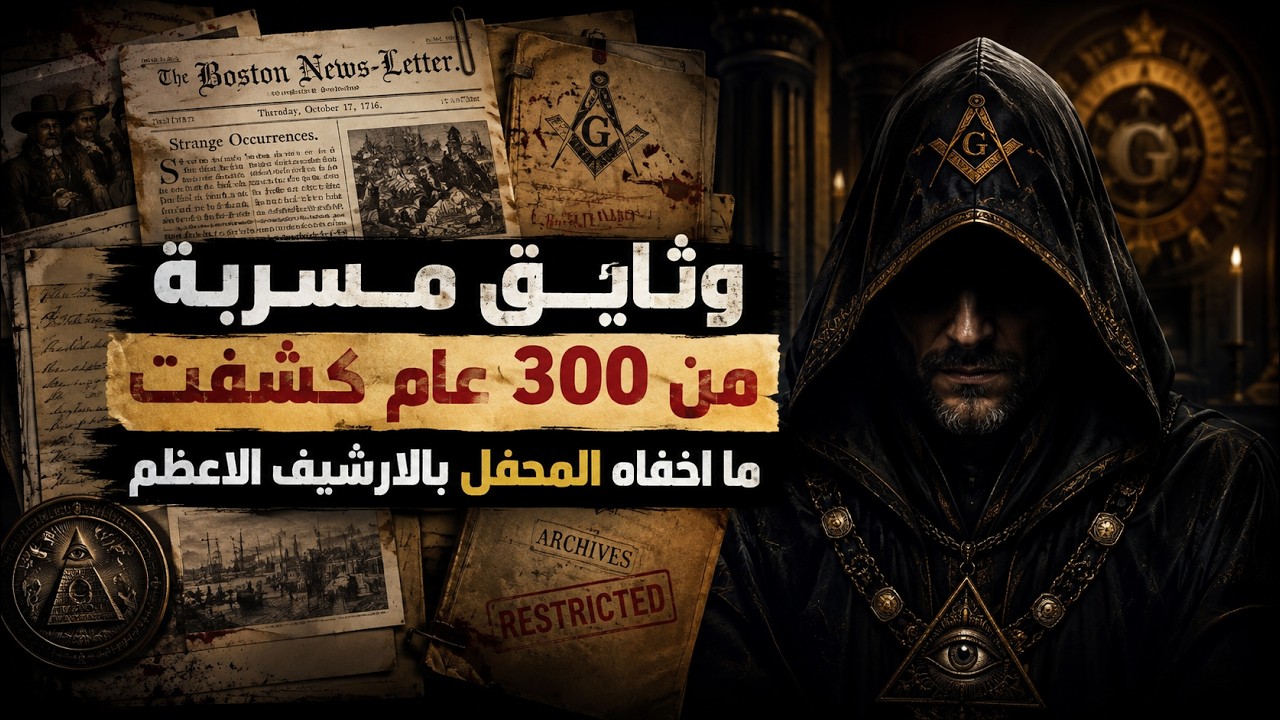 صحف امريكا عام 1700 | الكلمات التي فضحت اعمق اسرار الارض المجهولة