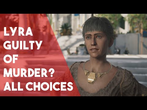 AC Odyssey In Dreams Quest Lyra All Choices - Guilty of Murder?