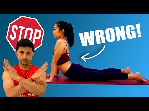 STOP Doing Cobra Pose Like This (SAVE A FRIEND)