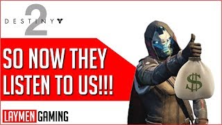 Bungie Finally Bundles Forsaken with Previous DLC's (After They Made Their Money)