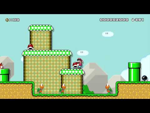 Jr. Passage by chase - Super Mario Maker - No Commentary 1AC