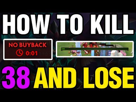 HOW TO KILL 38 AND LOSE - 33 Plays Outworld Devourer - Dota 2