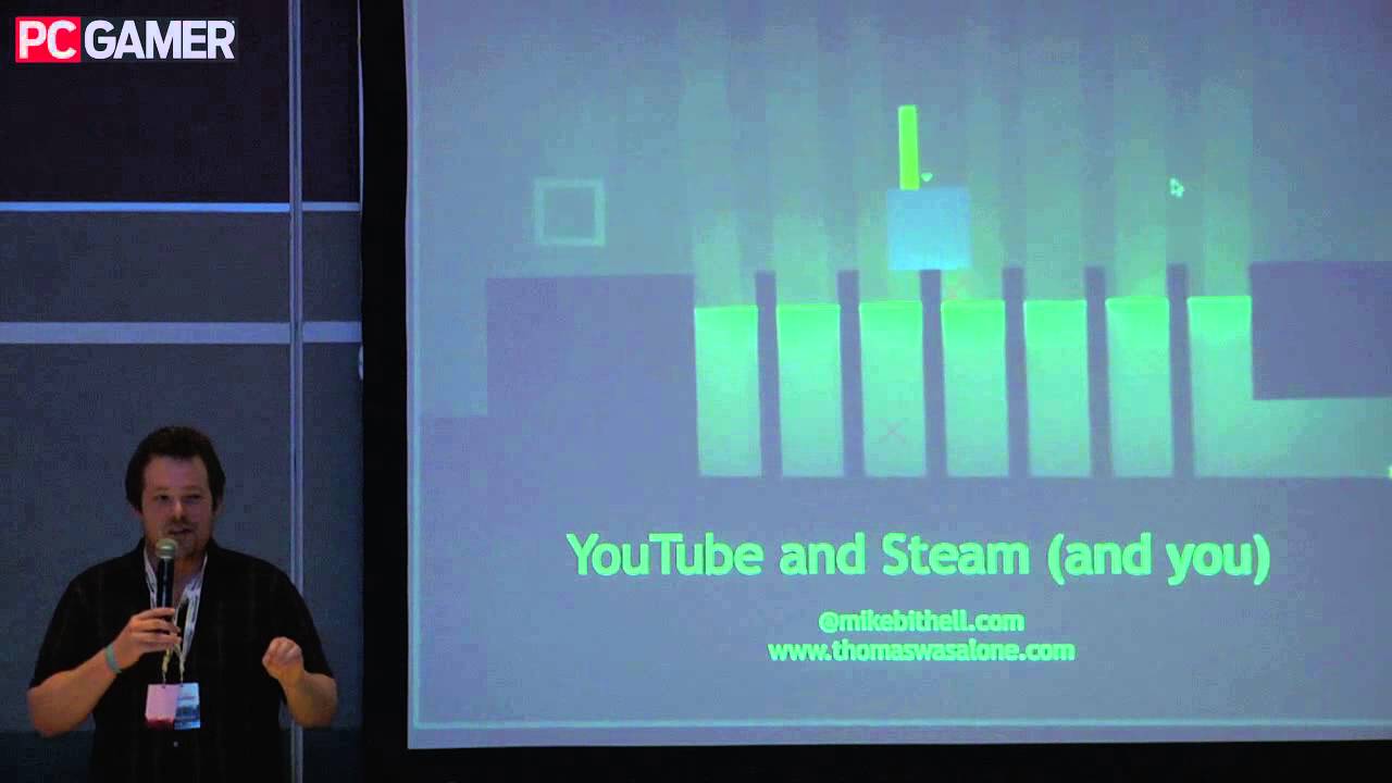 Minecon 2012 - Thomas Was Alone Presentation - YouTube