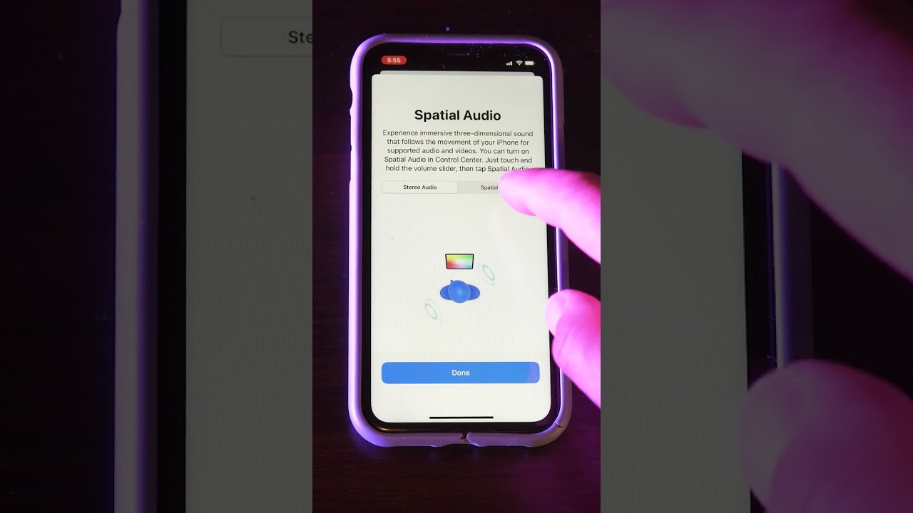 How to Turn On Spatial Audio and Set Up Personalized Spatial Audio #shorts