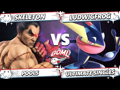 GOML 2025 - Skeleton (Kazuya) Vs. LudwigFrog (Greninja) Smash Ultimate - SSBU