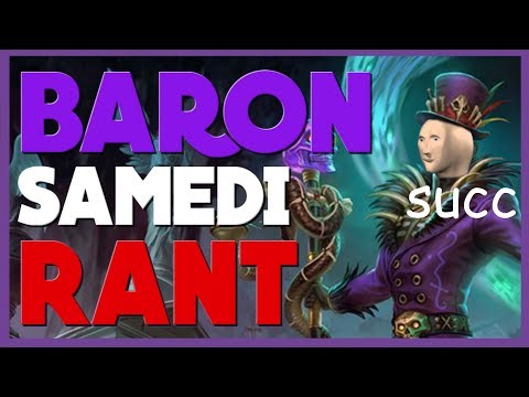 The Unstoppable S U C C Machine | Smite - Baron Samedi Rant