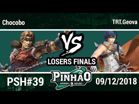 [PSH #39 - Smash Ultimate Debut] Chocobo (Simon, Shulk) vs TRT.Geova (Chrom, Sheik) - Losers Finals