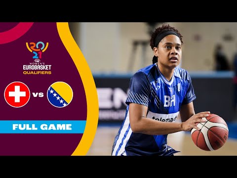 Switzerland v Bosnia and Herzegovina | Full Game - FIBA Women's EuroBasket Qualifiers 2021