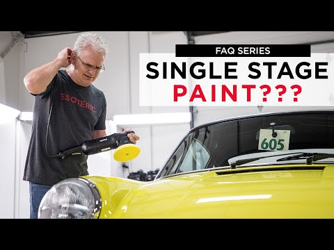 How should I handle polishing single stage paint? | FAQ series by ESOTERIC!