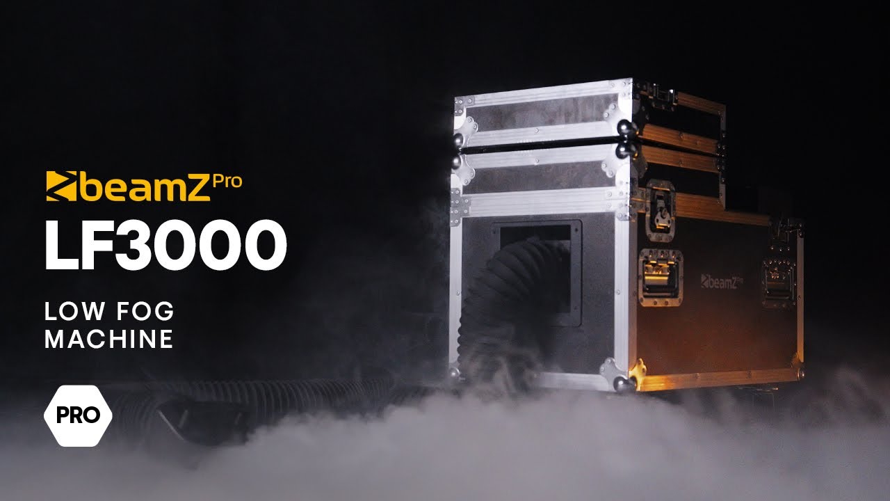 BeamZ LF3000 ultragarsinė žemo rūko mašina