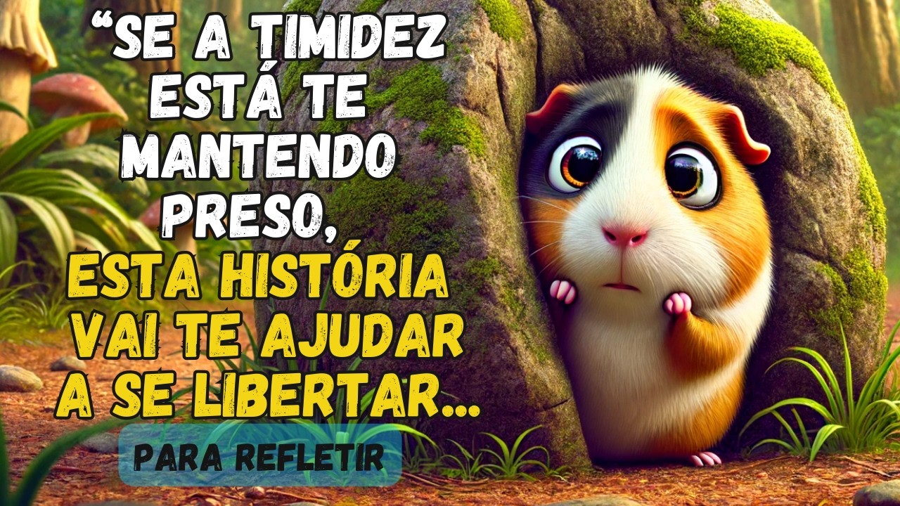 O PORQUINHO-DA-ÍNDIA TÍMIDO - Libertando-se das Sombras da Timidez