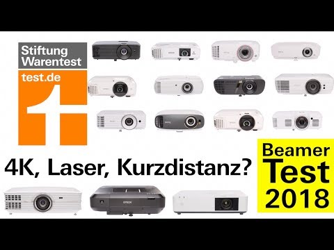 Beamer Test 2018 + Kaufberatung - 4K Beamer, Laser-Beamer, Kurzdistanz & der beste unter 1000 €