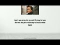Michael W. Smith - Pray For Me (Lyrics)