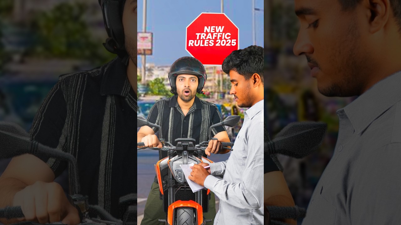 New Traffic Rules 2025 | BE ALERT ! #shorts