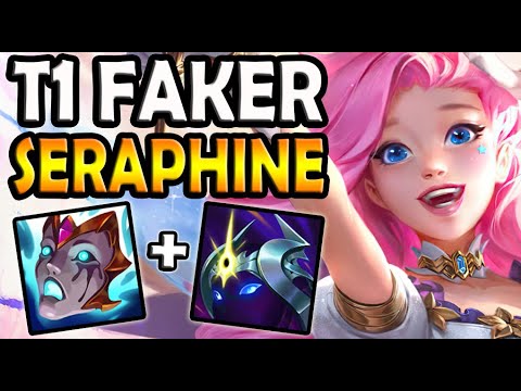 T1 Faker SERAPHINE MID vs GALIO - Ranked Korea ✅