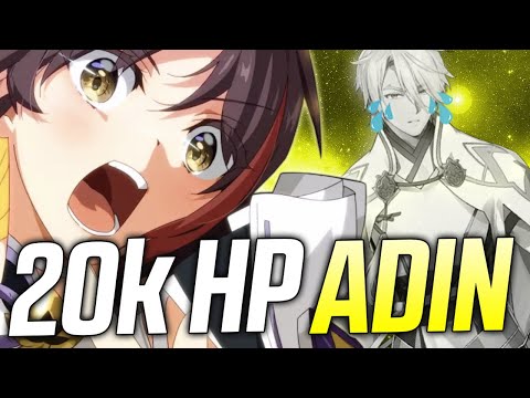 CURSED ADIN BUILD with 20k HP (to troll some Zahhak lol) - Epic Seven