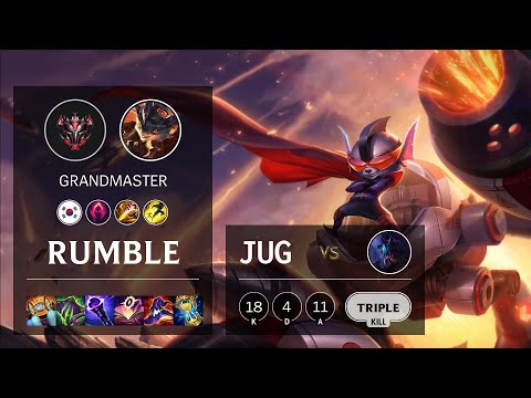 Rumble Jungle vs Rek'Sai - KR Grandmaster Patch 11.13