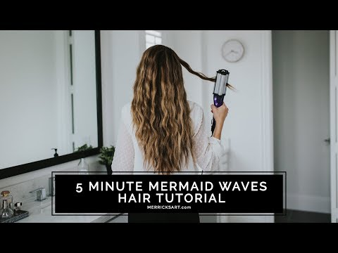 5 minute beachy waves hair tutorial with the Bed Head...