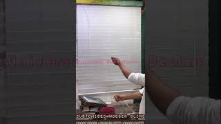 Lord Siva wooden blind