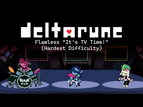 Deltarune Chapter 4 - Flawless "It's TV Time!" (Hard Difficulty)