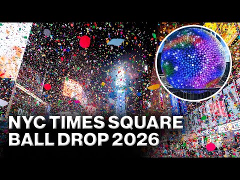 Watch Live: NYC Celebrates New Year 2026 - Ball Drop in Times Square