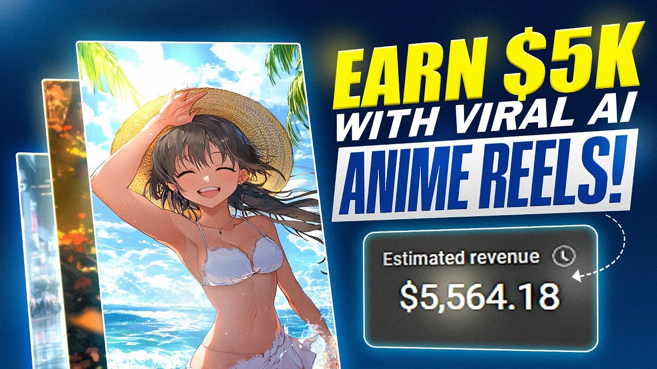 How to Make $5000 with Viral AI-Generated Anime Reels & Shorts