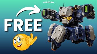 How to Get VORTEX for FREE?!! 🔥 | Mech Arena | F2P Series #25