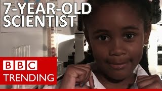 Meet Amoy Antunet, the 7-year-old neuroscientist wowing the internet - BBC Trending