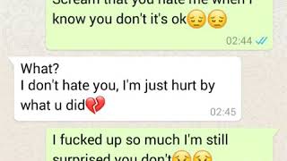 Using Nasty C&#39;s Mrs Me song to apologize to my girl for cheating