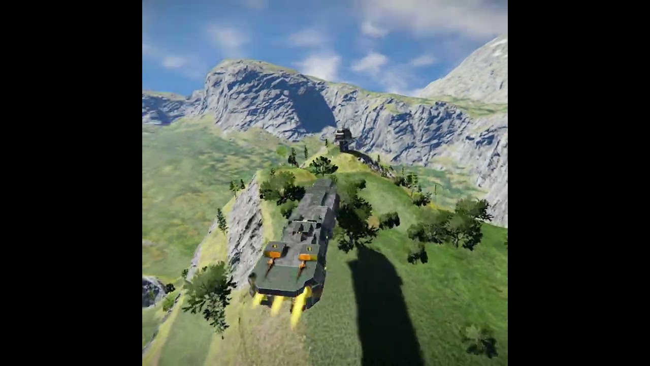 Space Engineers | New Big Ship Crashes