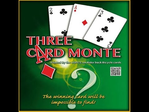 Voir la vidéo 3 Card Monte - Bonneteau As de Carreau