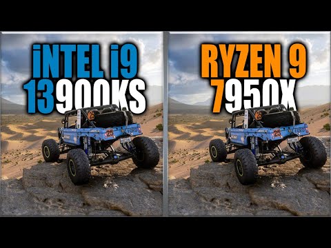 Intel i9 13900KS vs AMD Ryzen 9 7950X: Performance Showdown - Tested 15 Games and Applications